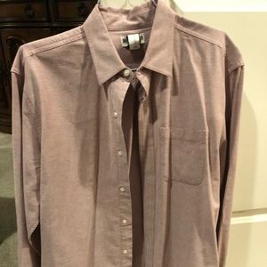 Men’s button down shirt